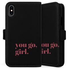 Sideflip Fodral med flap svart