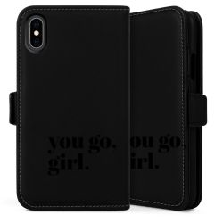 Sideflip Fodral med flap svart