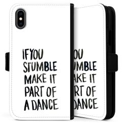 Sideflip Fodral med flap svart