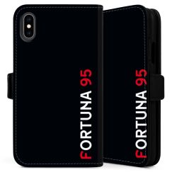 Sideflip mit langer Lasche schwarz