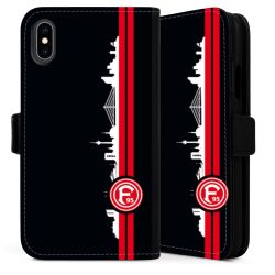 Sideflip mit langer Lasche schwarz