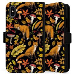 Sideflip Fodral med flap svart