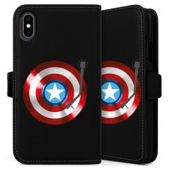 Sideflip Fodral med flap svart