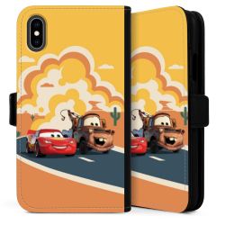 Sideflip mit langer Lasche schwarz