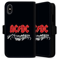 Sideflip mit langer Lasche schwarz