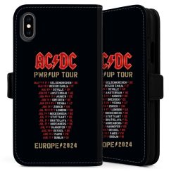 Sideflip mit langer Lasche schwarz