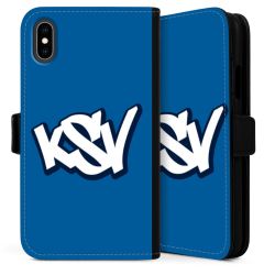 Sideflip mit langer Lasche schwarz