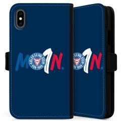 Sideflip mit langer Lasche schwarz