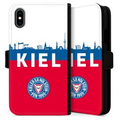 Sideflip mit langer Lasche schwarz