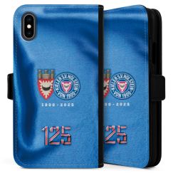 Sideflip mit langer Lasche schwarz