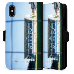 Sideflip mit langer Lasche schwarz