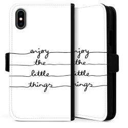 Sideflip Fodral med flap svart