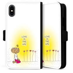 Sideflip mit langer Lasche schwarz