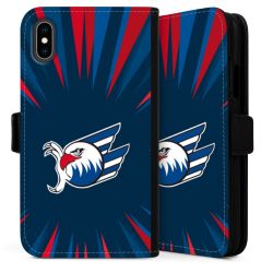 Sideflip mit langer Lasche schwarz