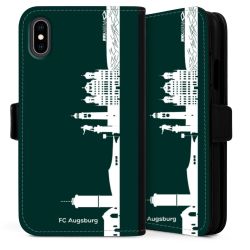 Sideflip mit langer Lasche schwarz