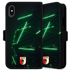 Sideflip mit langer Lasche schwarz