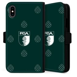 Sideflip mit langer Lasche schwarz