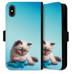 Sideflip Fodral med flap svart