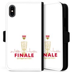 Sideflip mit langer Lasche schwarz