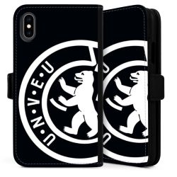 Sideflip mit langer Lasche schwarz