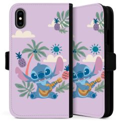 Sideflip mit langer Lasche schwarz