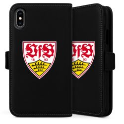 Sideflip mit langer Lasche schwarz