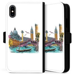 Sideflip Fodral med flap svart