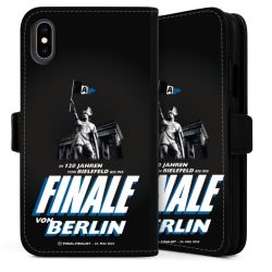 Sideflip mit langer Lasche schwarz