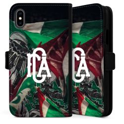 Sideflip mit langer Lasche schwarz