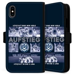 Sideflip mit langer Lasche schwarz