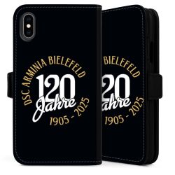 Sideflip mit langer Lasche schwarz