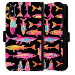 Sideflip Fodral med flap svart