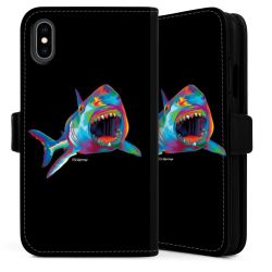 Sideflip Fodral med flap svart