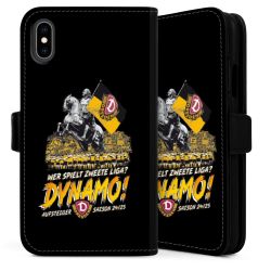 Sideflip mit langer Lasche schwarz