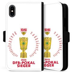 Sideflip mit langer Lasche schwarz