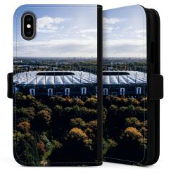 Sideflip mit langer Lasche schwarz