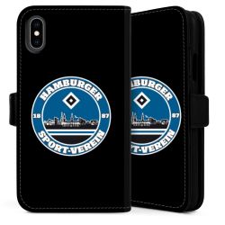 Sideflip mit langer Lasche schwarz