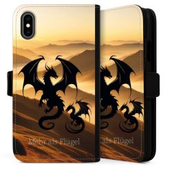 Sideflip Fodral med flap svart