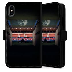 Sideflip mit langer Lasche schwarz