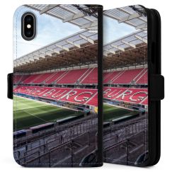 Sideflip mit langer Lasche schwarz