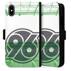 Sideflip mit langer Lasche schwarz