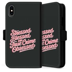 Sideflip Fodral med flap svart