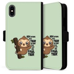 Sideflip mit langer Lasche schwarz