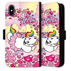 Sideflip mit langer Lasche schwarz