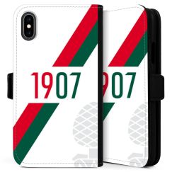 Sideflip mit langer Lasche schwarz