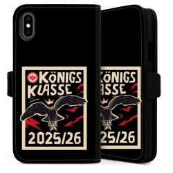 Sideflip mit langer Lasche schwarz