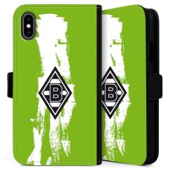 Sideflip mit langer Lasche schwarz