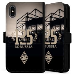 Sideflip mit langer Lasche schwarz