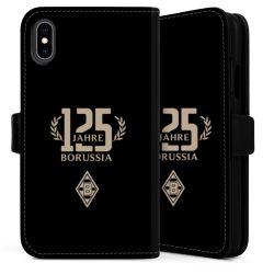 Sideflip mit langer Lasche schwarz