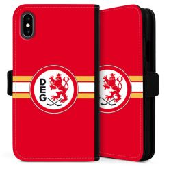 Sideflip mit langer Lasche schwarz